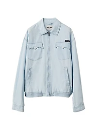 Chambray Blouson Jacket