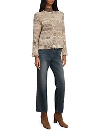 Sariyah Fringe Knit Jacket