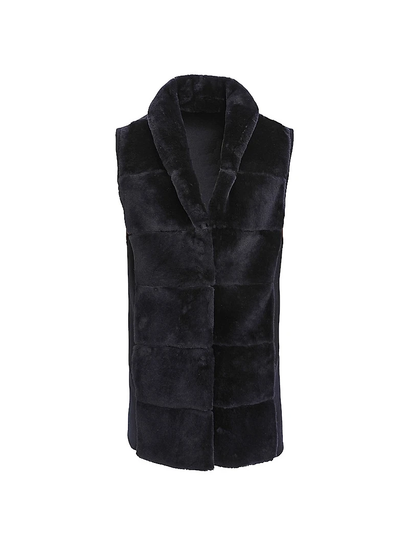 Reversible Select Shearling Lamb Vest
