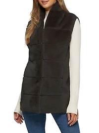 Reversible Select Shearling Lamb Vest