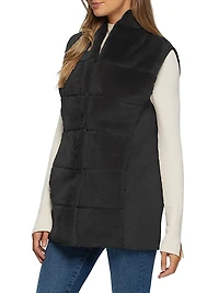 Reversible Select Shearling Lamb Vest