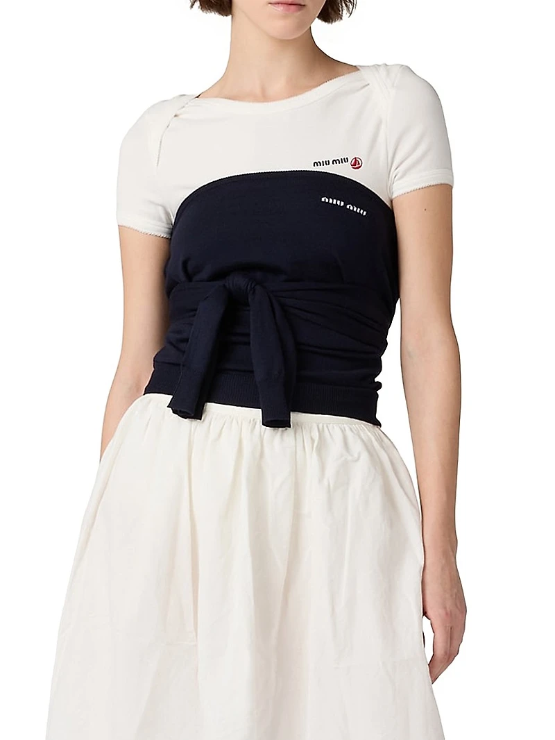 Petit Bateau Stretch Jersey Bodysuit