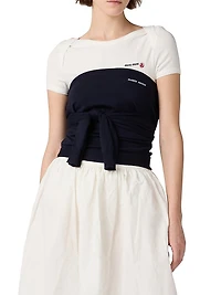 Petit Bateau Stretch Jersey Bodysuit