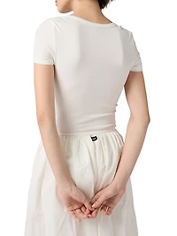 Petit Bateau Stretch Jersey Bodysuit