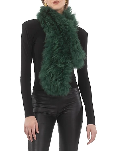 Select Lamb Pull-through Scarf