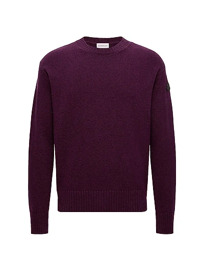 Crew Neck Sweater Wool and Cashmere