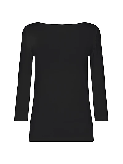 Cordoba Boatneck Three-Quarter Sleeve Top