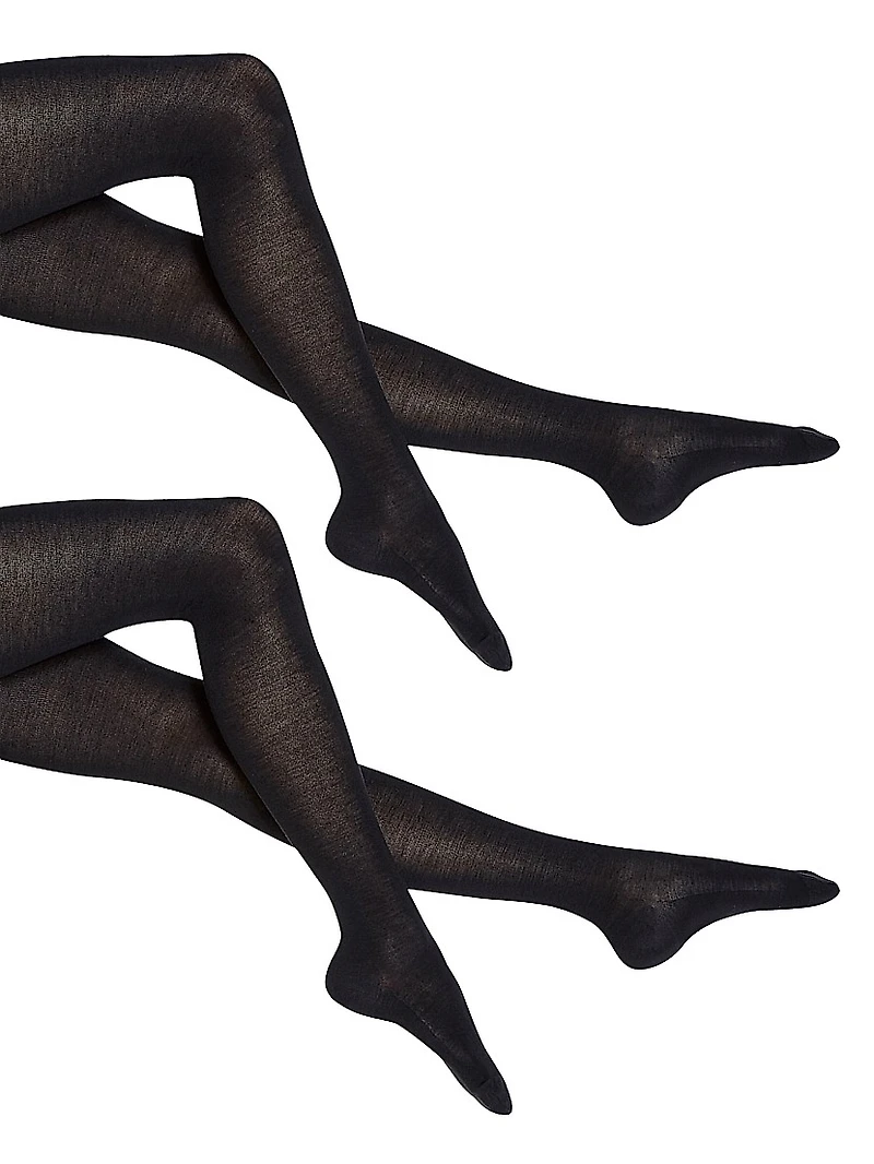 2-Pack Wool Tights