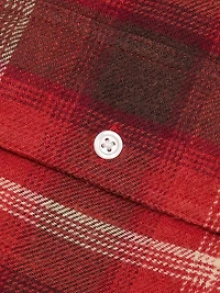 Plaid Cotton Crop Shirt