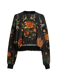 Floral Cotton Balloon Top