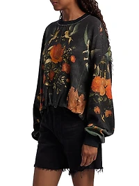 Floral Cotton Balloon Top