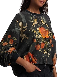 Floral Cotton Balloon Top