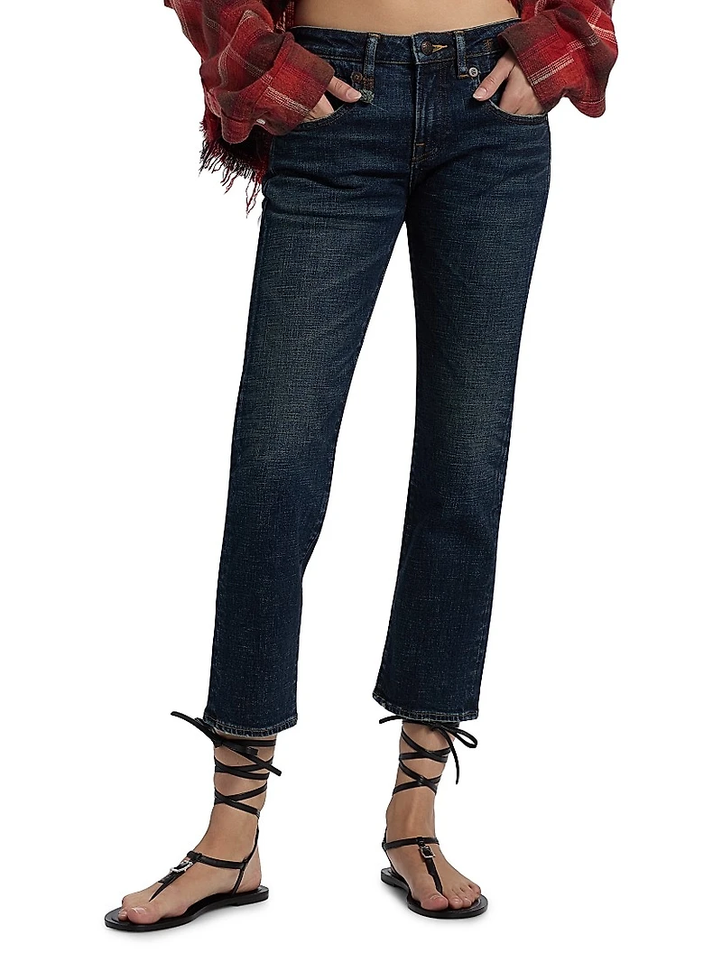 Boy Straight-Leg Crop Jeans