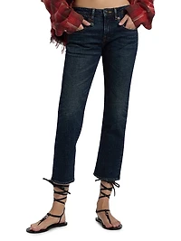Boy Straight-Leg Crop Jeans