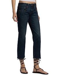 Boy Straight-Leg Crop Jeans