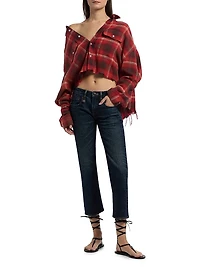 Boy Straight-Leg Crop Jeans