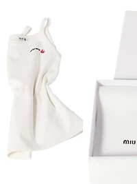 Petit Bateau x Miu Stretch Jersey Top