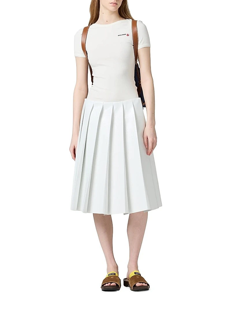 Petit Bateau X Miu Stretch Jersey Regular T-Shirt