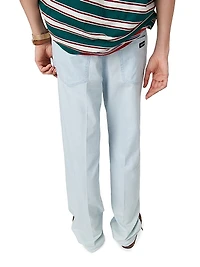 Five-Pocket Chambray Denim Jeans