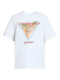 Tennis Club Icon Printed Crewneck T-Shirt