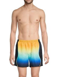 Logo Jacquard Swim Shorts