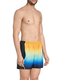Logo Jacquard Swim Shorts