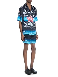 Blades Silk Short-Sleeve Shirt
