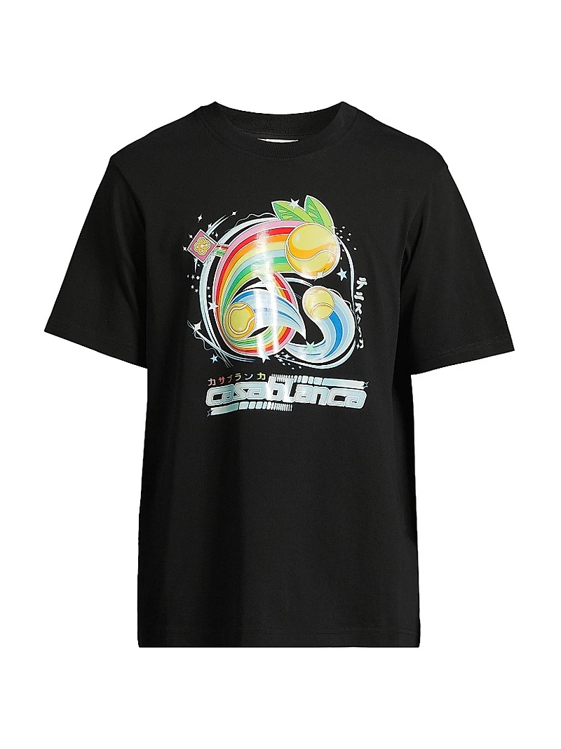 Manga Tennis Ball Crewneck T-Shirt