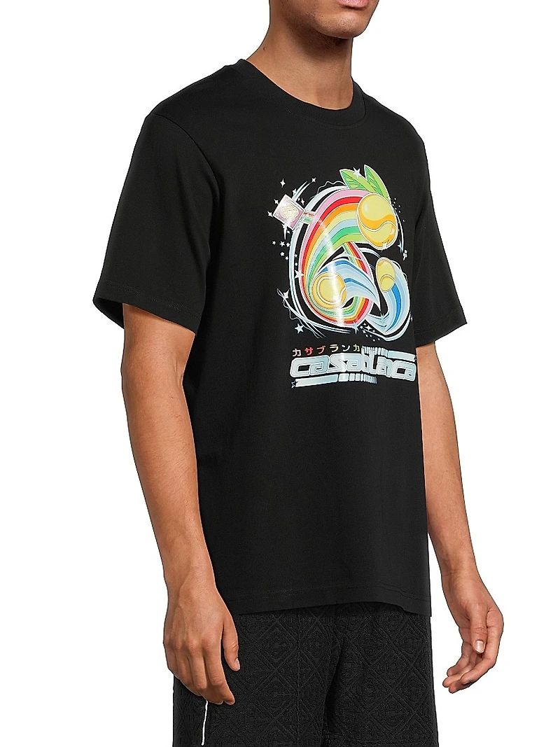 Manga Tennis Ball Crewneck T-Shirt