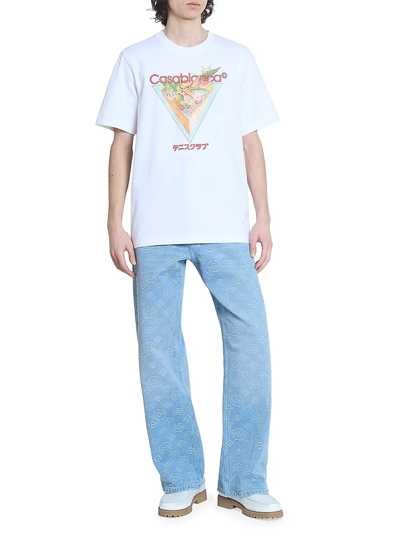 Monogram Relaxed-Fit Jeans