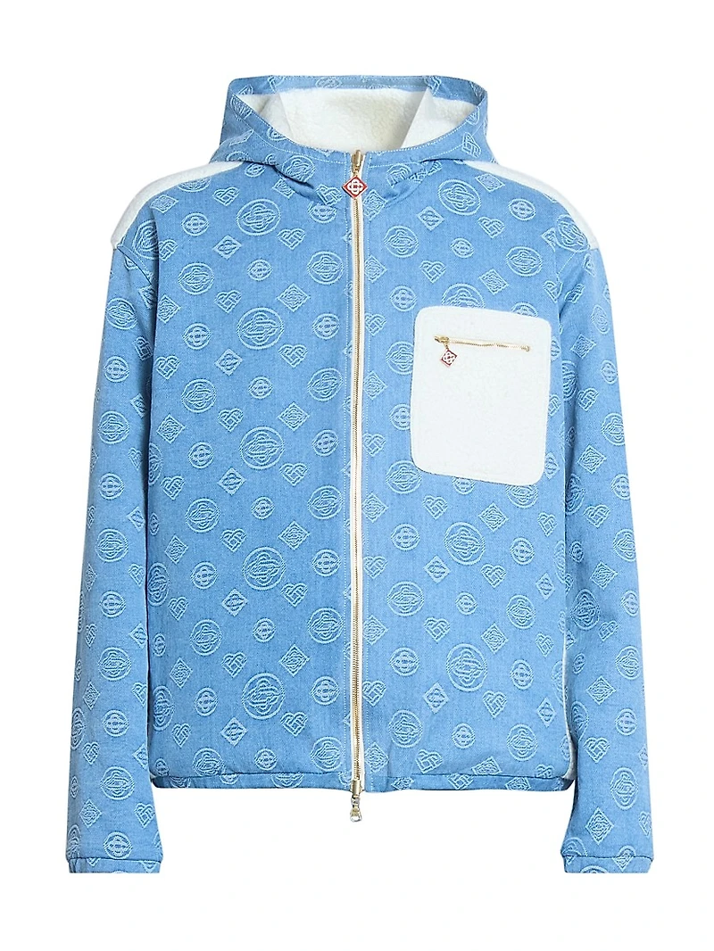 Denim Terry Reversible Jacket