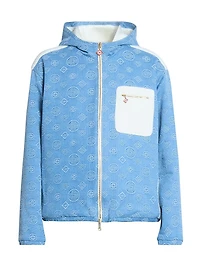 Denim Terry Reversible Jacket