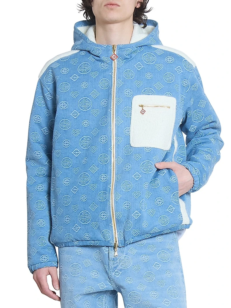 Denim Terry Reversible Jacket