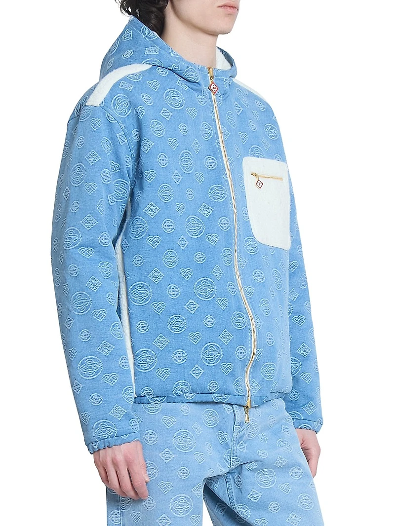 Denim Terry Reversible Jacket