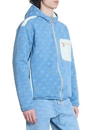 Denim Terry Reversible Jacket