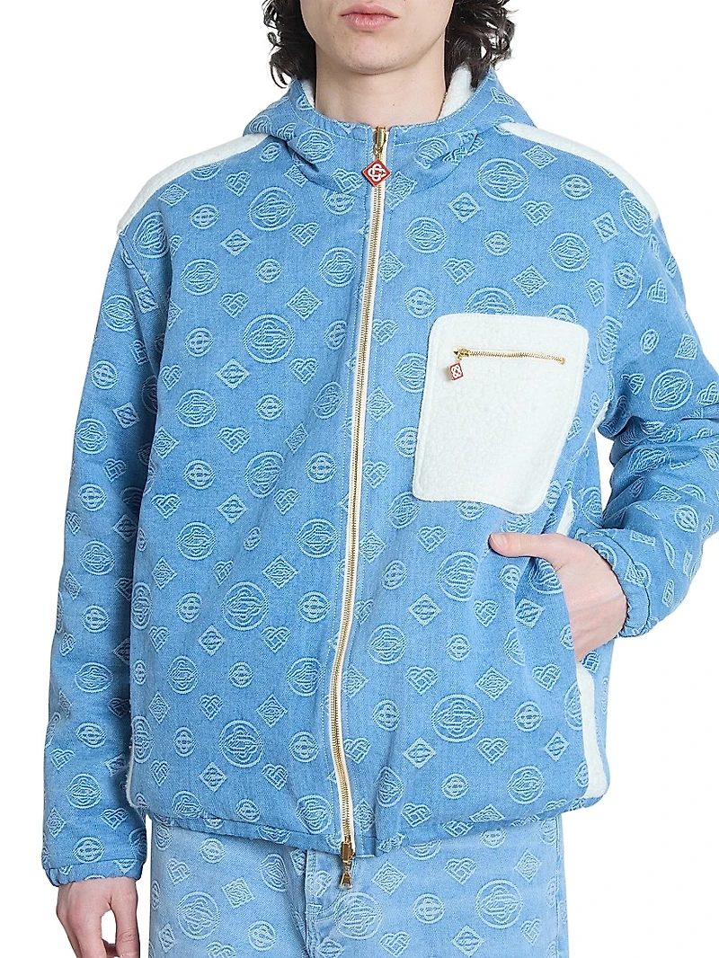 Denim Terry Reversible Jacket