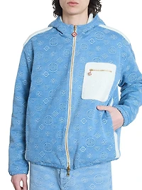 Denim Terry Reversible Jacket