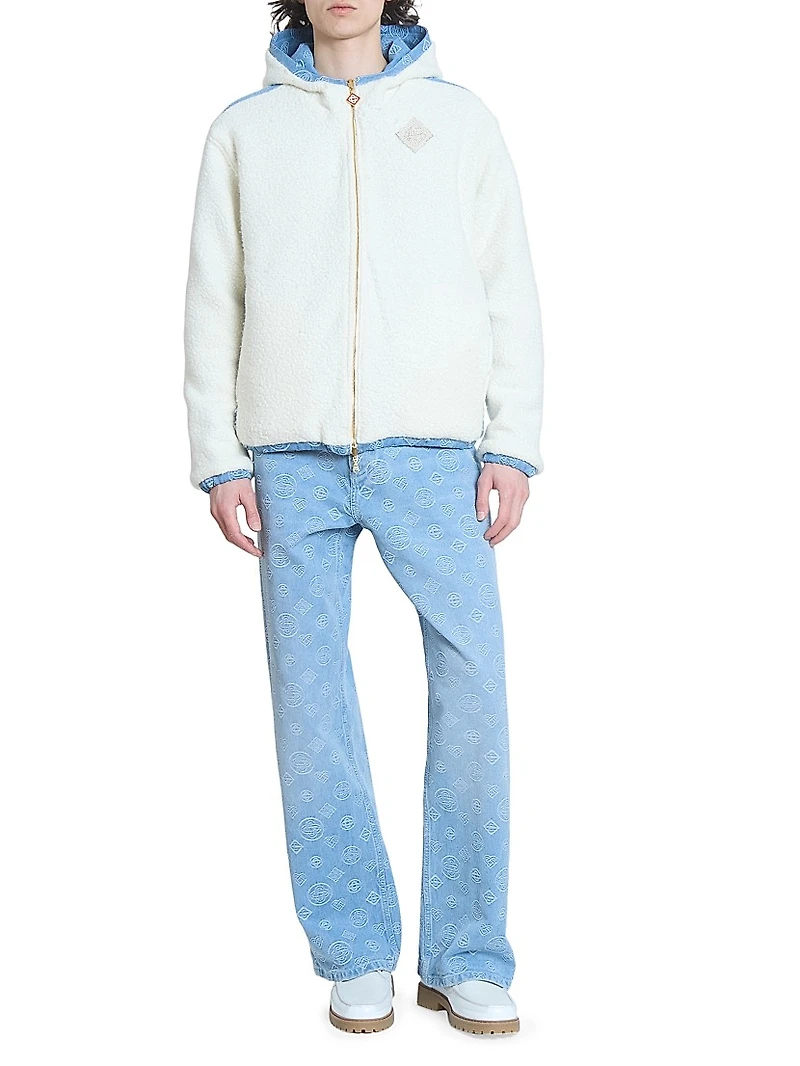 Denim Terry Reversible Jacket