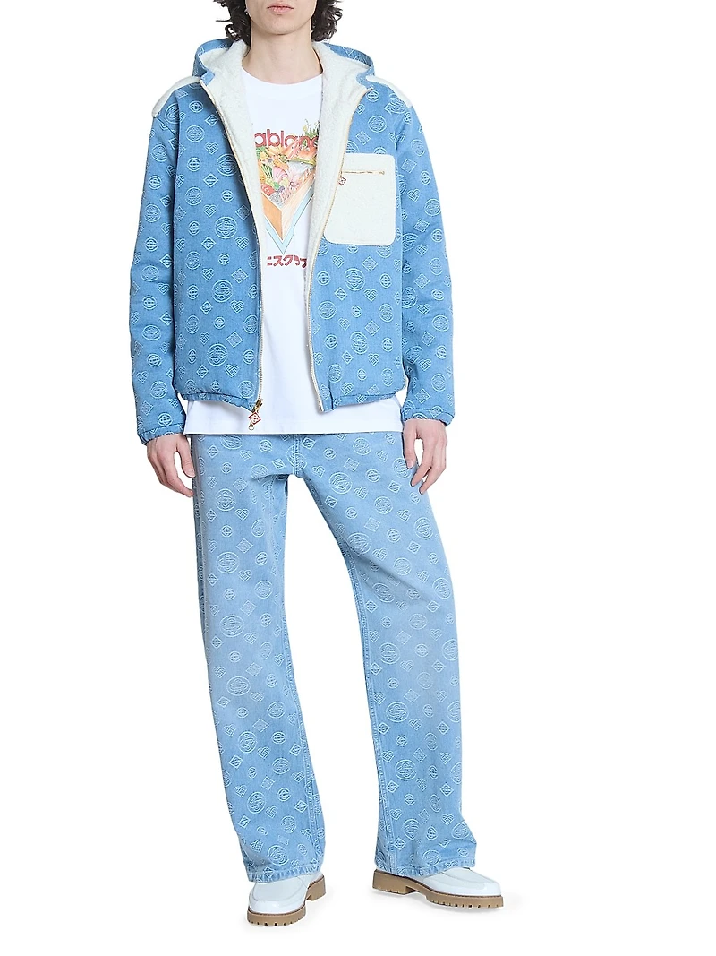 Denim Terry Reversible Jacket