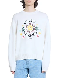 Logo Merino Wool Sweater