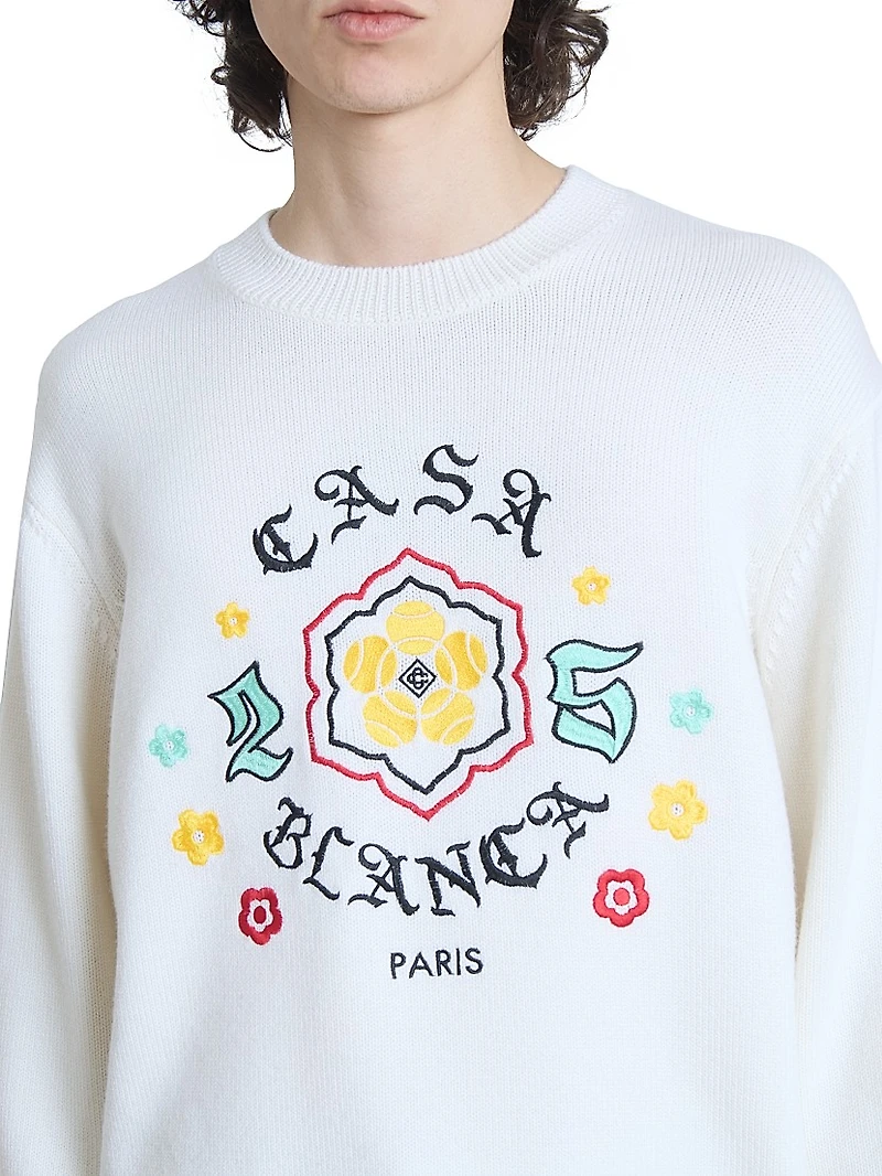 Logo Merino Wool Sweater