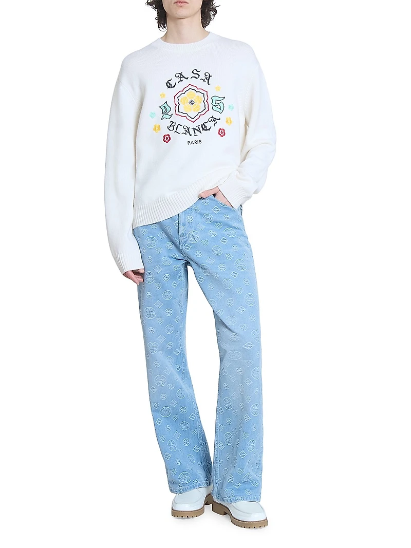 Logo Merino Wool Sweater
