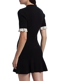 Keaton Knit Polo Minidress