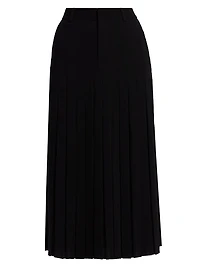 Bane Crepe Midi-Skirt