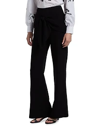 Lilas High-Rise Wide-Leg Pants