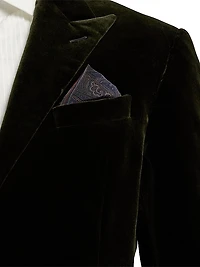 Paisley Silk Pocket Square
