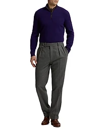 Cashmere Quarter-Zip Sweater