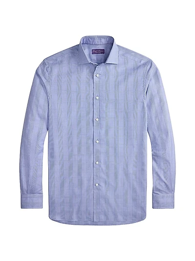 Glen Check Cotton Shirt