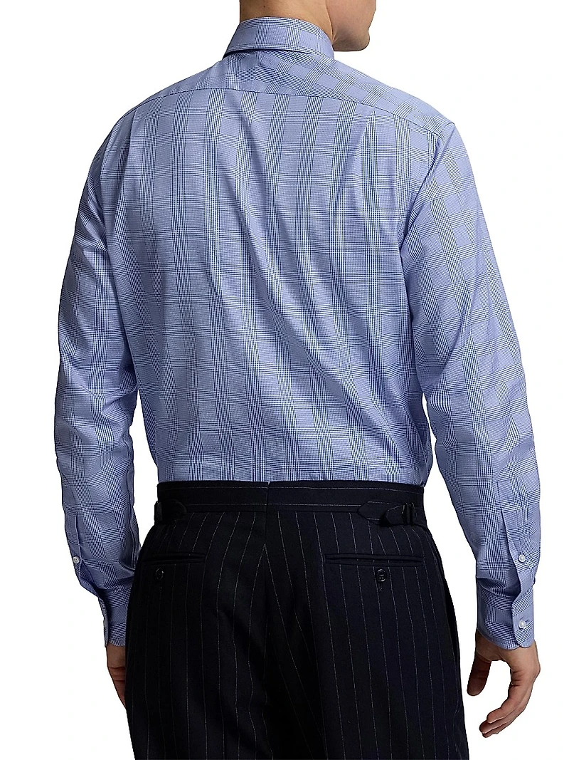 Glen Check Cotton Shirt