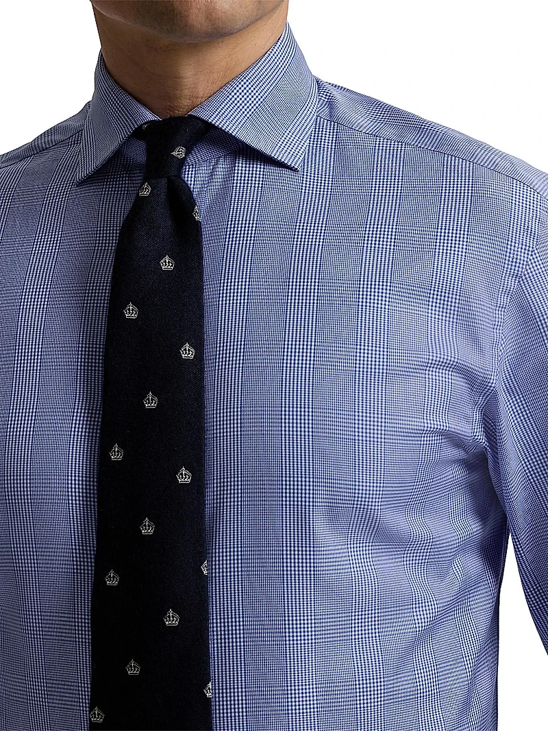 Glen Check Cotton Shirt